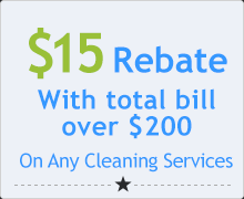 $15 Rebate - Jobs over $200